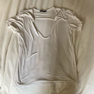 3 FOR $15 White Oversized Nasty Gal Tee